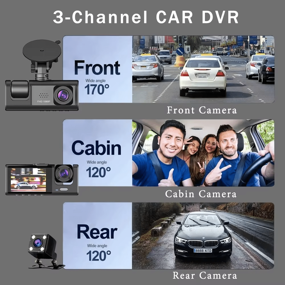 Two-Way DVR Dash Camera