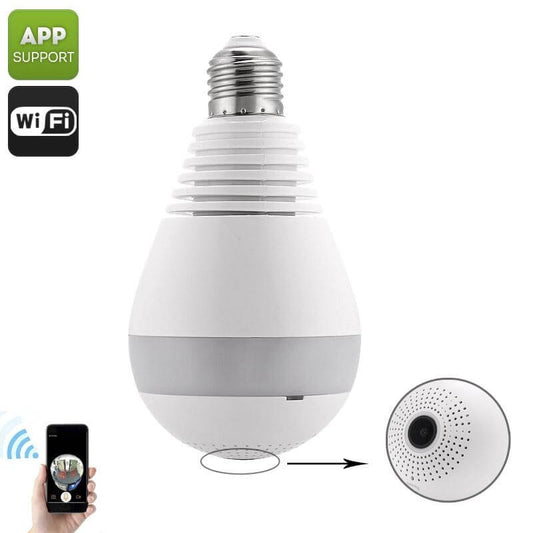 360 Degree IP Camera Light Bulb