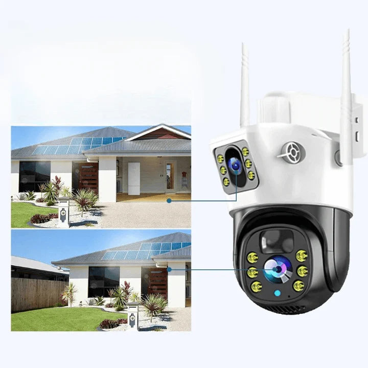 4G Sim Card Outdoor Wireless Solar Camera 8MP 4K